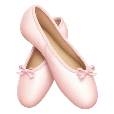 Pale pink ballet shoes sticker