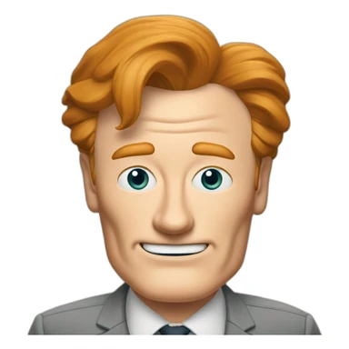 Conan O’brien sticker