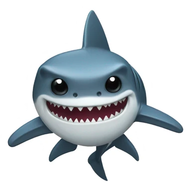 Shark sticker
