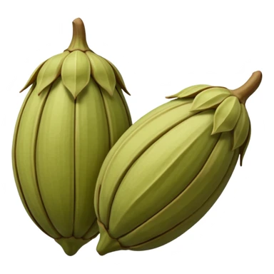 Cardamom original hyperrealistic  show no  zero lines on it sticker