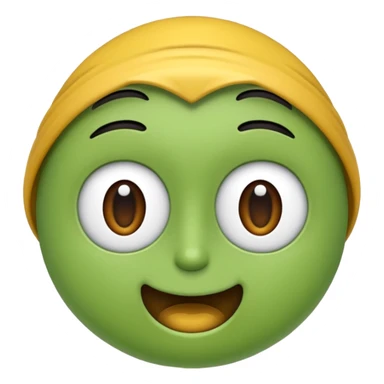   сердце  зеленое меховое как мох  sticker