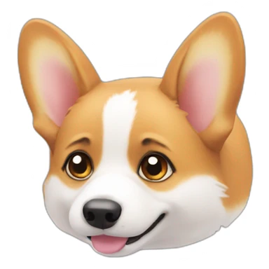 cute corgi sticker