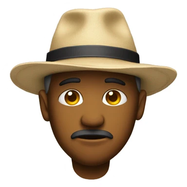 Sob with hat sticker