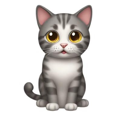 Cat getting confused  sticker