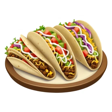 platter of tacos sticker