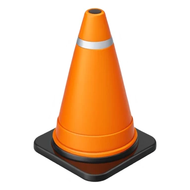 Cone marker
 sticker