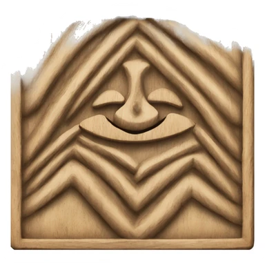 Ifa yoruba wooden board  sticker