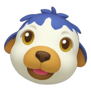 kéké animal crossing sticker