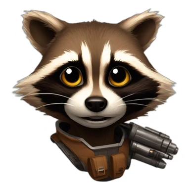 Rocket Raccoon sticker