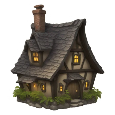house of a witch sticker