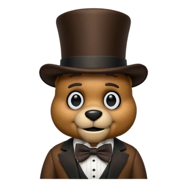 Make Freddy from fnaf sticker