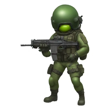 Frogman special forces sticker