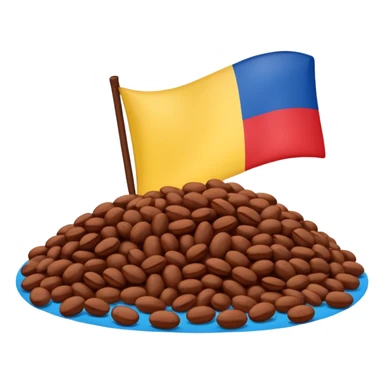 no, I need the beans and the colombian flag sticker