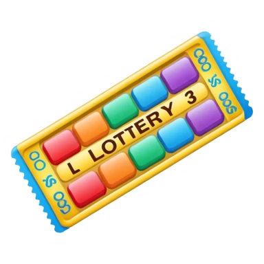 lottery sticker