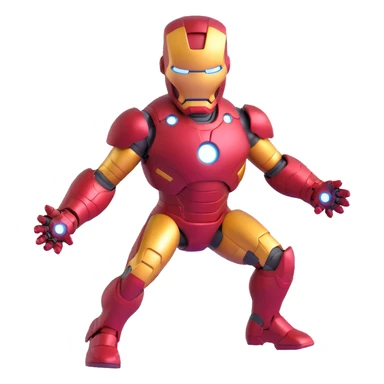 Iron Man superhero sticker