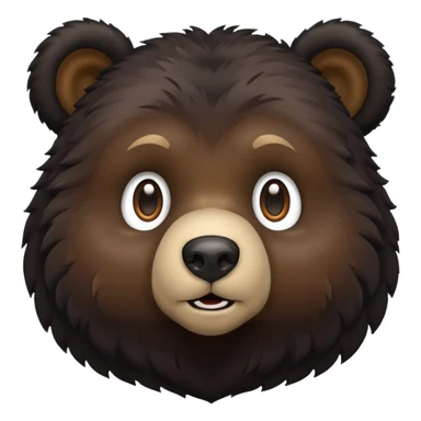 🐻‍❄️ black bear sticker