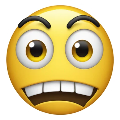 emoji with saracastic sm sticker