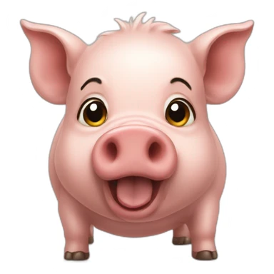 Cochon dinde sticker