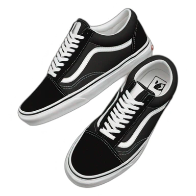 vans black old skool sticker