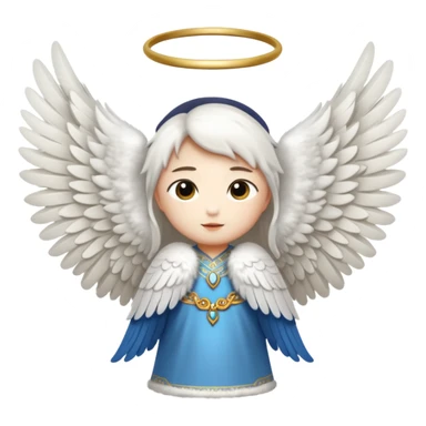 un animal ange de mongolie sticker