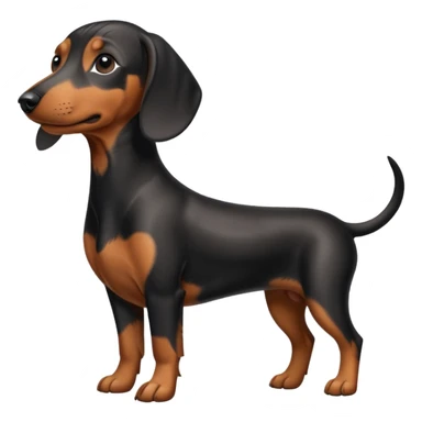 teckel arlequim sticker