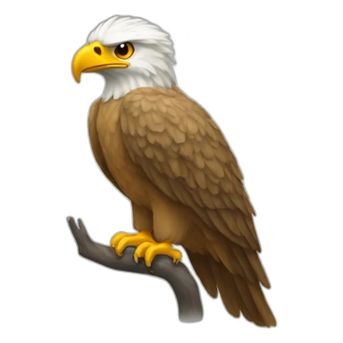 cabeza de aguila sticker