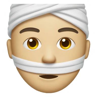 Face With Head Bandage  sticker