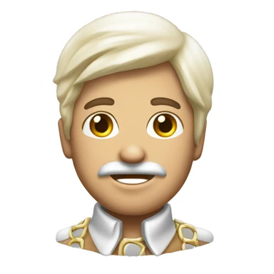 Heiß schauender Emoji mit schweißperlen sticker