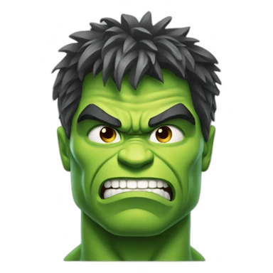 Incredible Hulk sticker