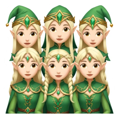 Unas duendes sticker