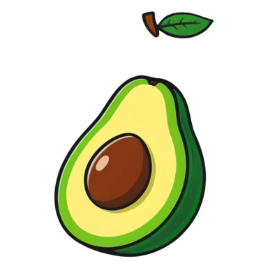 Avocado  sticker
