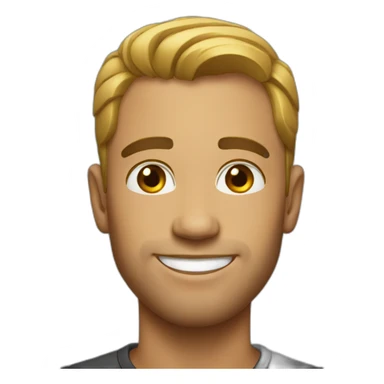 Very handsome guy sticker