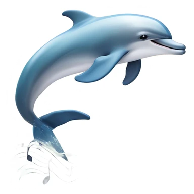 Symphony dolphin  sticker