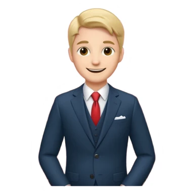 presenter on theater stage sticker