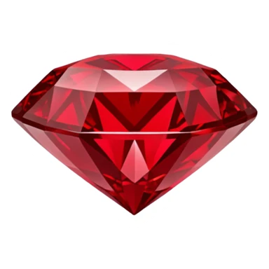 Red diamond carved on its front "RED" sticker