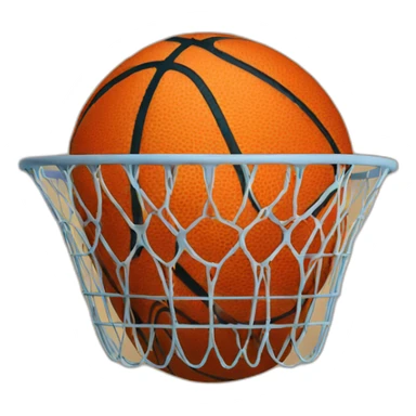 basket-ball sticker