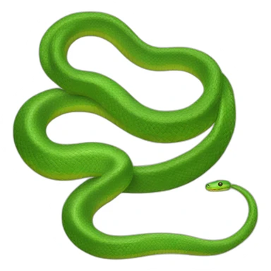 green snake sticker
