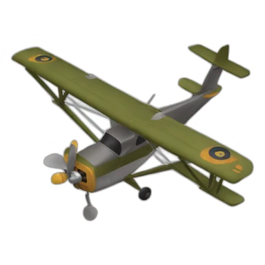 Avion de chasse sticker