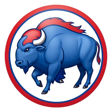 Buffalo bills logo sticker