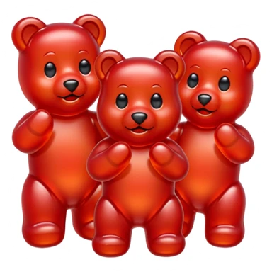 red Gummy Bears sticker