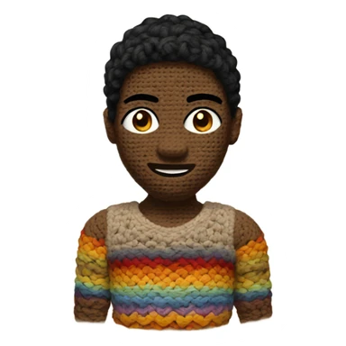 crochet aestethic  sticker