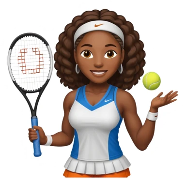 serena williams sticker