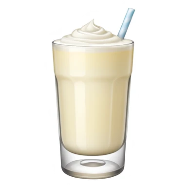 Lassi white coloured sticker