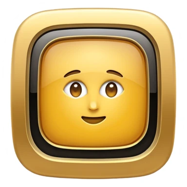 Create an emoji in which it is representing an app like YouTube professional logo of this app but don't make it like YouTube this app name as :- InSights TV don't make it very very sick like making a TV don't make that make it very professional and luxury look sticker