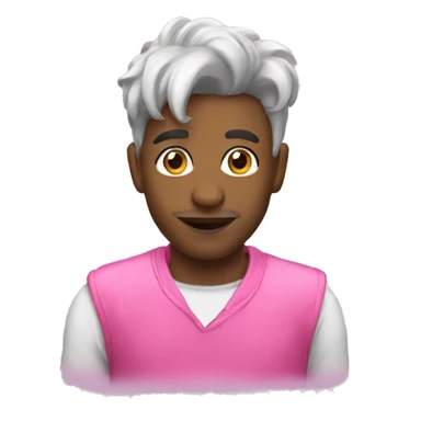 toz pembe kalp sticker