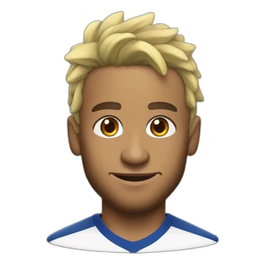 Joueur joueur de foot Neymar sticker