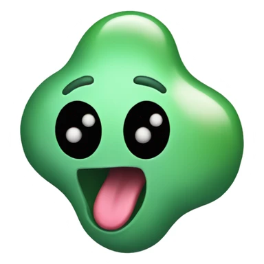 amoeba yum yum human sticker