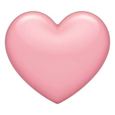 Imagine a light pink heart sticker
