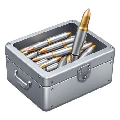 box of bullets sticker