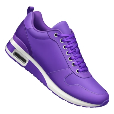 purple sneakers aerobic sticker